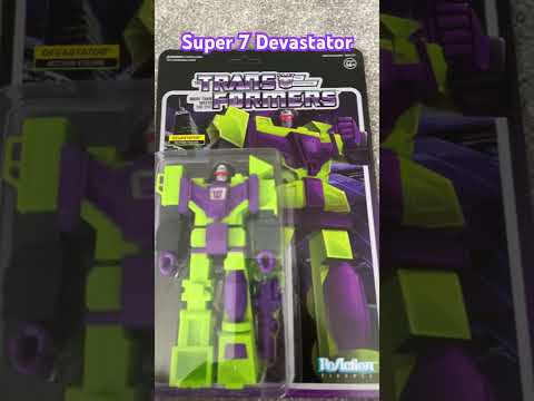 Super 7 ReAction Devastator Transformers #actionfigures #decepticons #transformers #super7