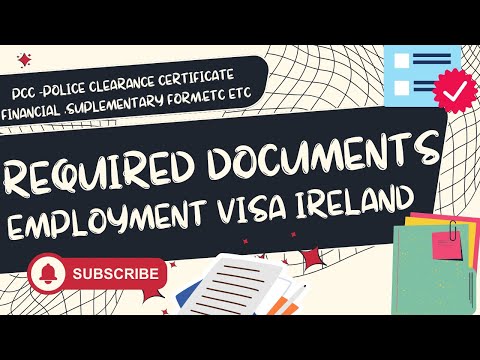 Documents Required for Visa Interview Ireland#visadocuments