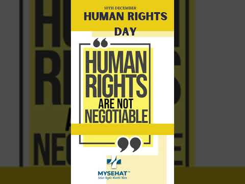 HUMAN RIGHTS DAY - 10th December