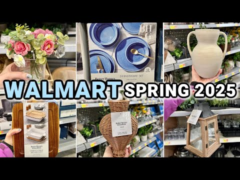 NEW WALMART HOME DECOR FOR SPRING 2025 | Walmart High End Home Finds | Walmart Spring Decor 2025