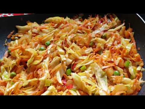 The best cabbage recipe How to make the best fried cabbage  How to cook cabbage Cabbage stirfry