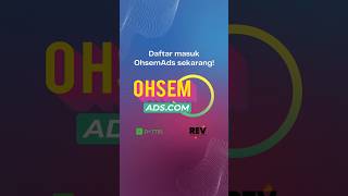 BERITA BAIK UNTUK PARA USAHAWAN SME! Iklankan Produk Anda Dengan OhsemAds