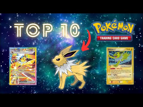 The 10 Most EXPENSIVE Jolteon Pokemon Cards ⚡️ #top10 #pokemon #jolteon #prismaticevolutions