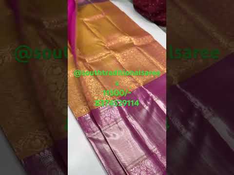 ⁠ #saree #sareelove #sareefashion #sarees #sareecollection price 11500/-@southtraditionalsarees