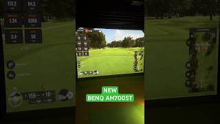 BenQ AH700ST Golf Simulator Projector - #shorts #golf #golfsimulator #golfer #golftips #golfing