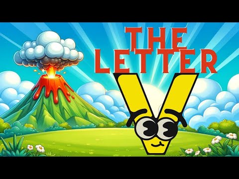 The Letter V Song! | Let's Learn & Sing | Fun Learning Songs for Kids