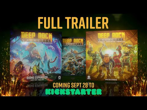 Deep Rock Galactic - The Board Game: New Expansions - Full Trailer