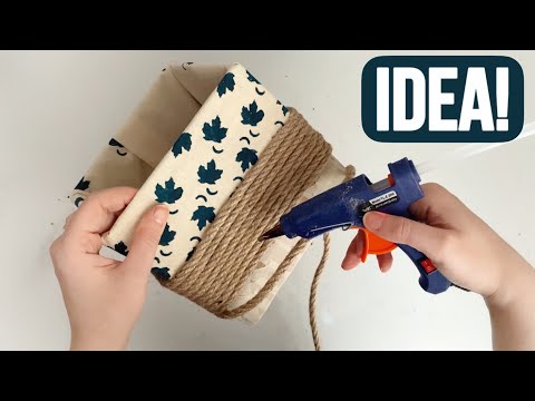 The Most Useful and Cutest Idea You Can Make With Cardboard!