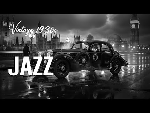 Swing Jazz & Vintage Rides 🎷 Explore 1930s London Streets with Classic Cars & Timeless Tunes