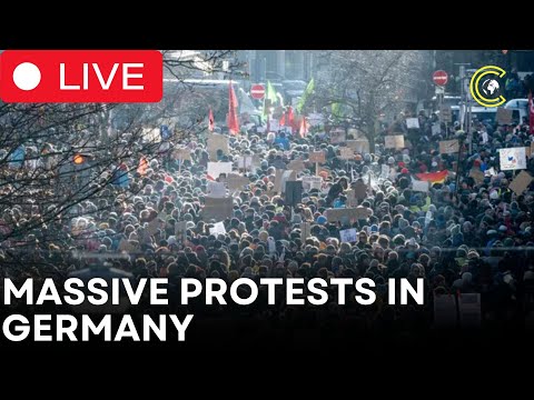 LIVE | Widespread Protests in Germany | Protests Against Party Meeting of AfD | CLRCUT