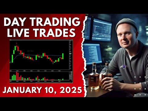 Live Day Trading - January 10 2025 #daytrade #stocks