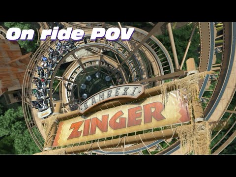 ZAMBEZI ZINGER ROLLER COASTER (BEST POV)