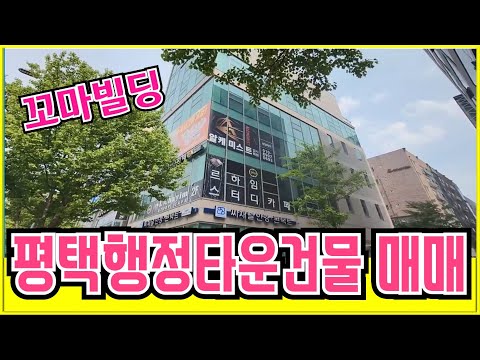 평택 상가건물 매매 행정타운 인근 꼬마빌딩