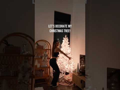 Decorating My Christmas Tree *girly & aesthetic*