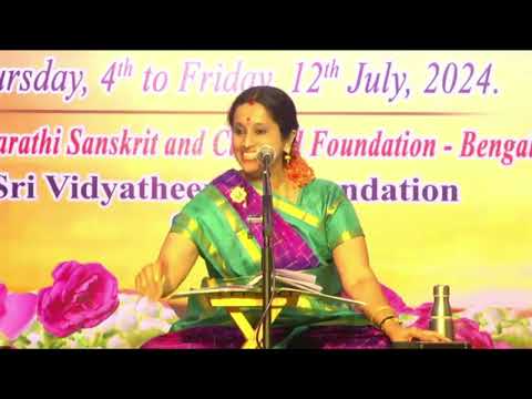 Shankara Vijayam Festival - Sri Adishankara & his Teachings by Smt  Vishaka Hari & Party