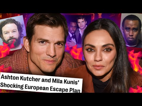 ASHTON KUTCHER & MILA KUNIS SCHEME to ESCAPE From DIDDY SCANDAL (Their CELEBRITY STATUS is at RISK)