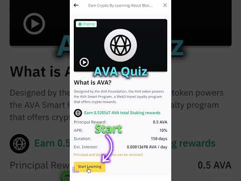 Binance AVA Quiz Answers Today || Learn and Earn Free AVA Tokens || New Quiz