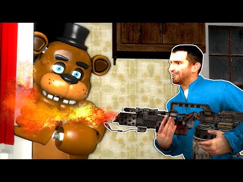 FNAF are after me at HOME ALONE House! (Gmod)