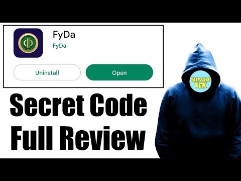 fayda app secret code | fyda app secret code kya hai | fyda app secret code