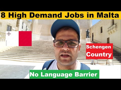 8 High Demand Jobs in Malta Country | Best Country in Europe without Language Barrier for Foreigners