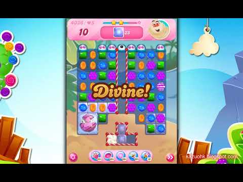 Candy Crush Saga Level 4036   NO boosters