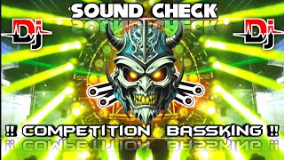 Khatarnak Vibration Competition  Beat । Sound Check 2025 | Bassking Challenge | Competition Bassking