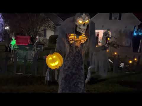 My Halloween Haunt 2022 Part1   #halloween  #homedepothalloween   #spirithalloween