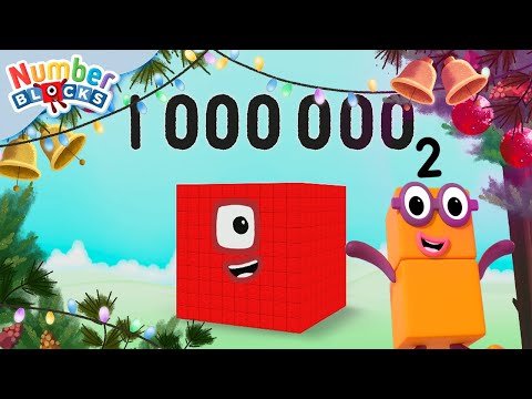 Christmas Pattern Palace and MORE Patterns! 🖌️ | Learn to Count for Kids | @Numberblocks