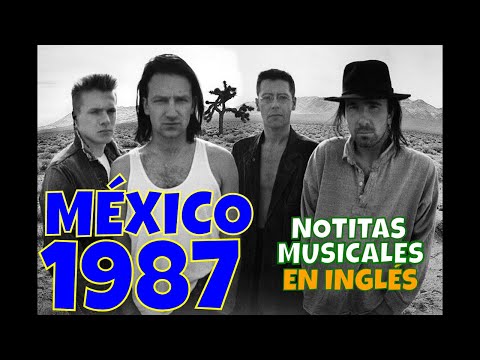 Los Éxitos Musicales 🇲🇽🎶Más Grandes en Inglés de 1987 en México según NOTITAS MUSICALES