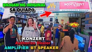 BILIHAN NG ORIGINAL KONZERT BLUETOOTH SPEAKER AT AMPLIFIER SA QUIAPO | AUTHORIZE DEALER