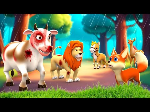 ज़ोंबी गाय और ज़ोंबी शेर - Zombie Cow and Zombie Lion Story | Hindi Kahaniya Comedy Stories JOJO TV