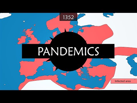 Major epidemics and pandemics - Summary on a Map