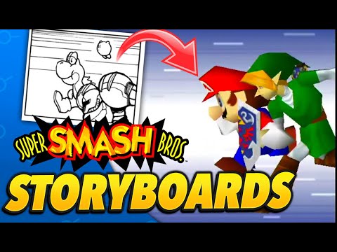 Sakurai's Lost Smash 64 Storyboards Discovered!