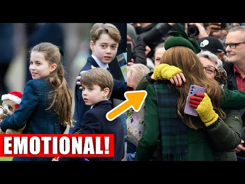 CATHERINE'S EMOTIONAL REACTION! THE PRINCESS OF WALES WAS TOUCHED TO THE CORE ON THE CHRISTMAS WALK