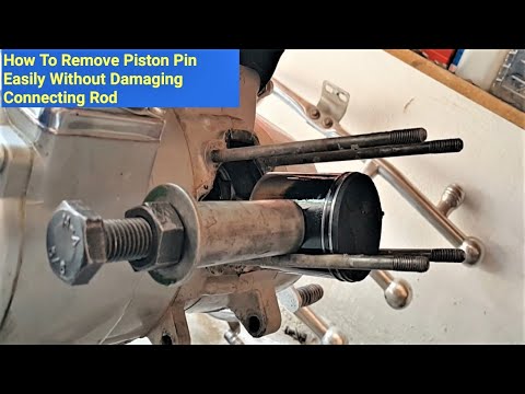 How To Remove Piston Pin Easily | Seized Piston Pin Removal | piston pin puller |