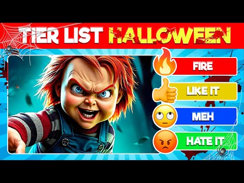 HALLOWEEN Tier List Challenge 🎃👻