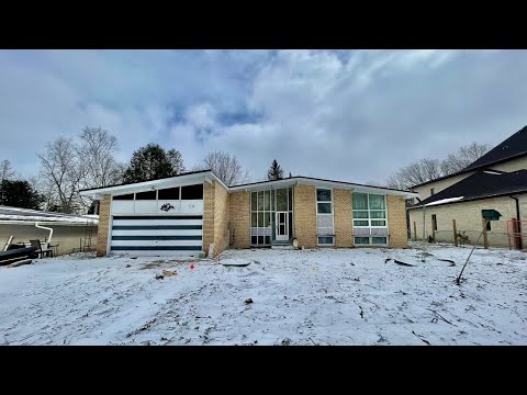 We Found a Millionaire’s Creepy ABANDONED 1950’s Mid Century Dream Mansion | WHAT HAPPENED IN HERE?!