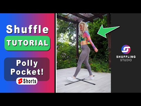 Polly Pocket Shuffle Dance Tutorial 2023 🔥 How to Shuffle Tutorial on Friendships Pascal Letoublon