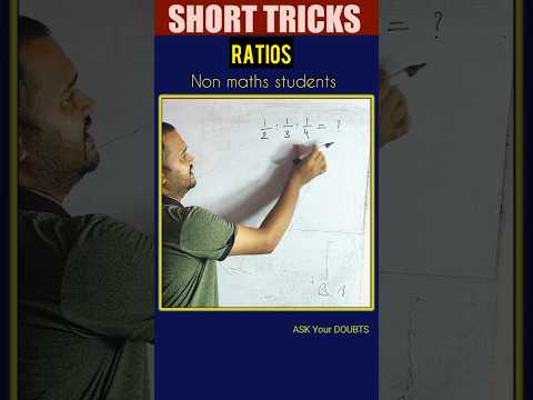 Short tricks #138 Ratios #rrb #maths #mathshortcuts #viral #mathtricks #rrbalp2024