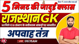 A to Z Rajasthan GK | Rajasthan GK Class | अपवाह तंत्र | Rajasthan GK Class By Sanjay Sir