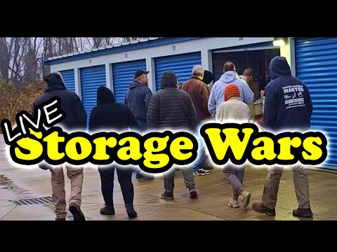 LIVE Abandoned Storage Unit Auction Near Me