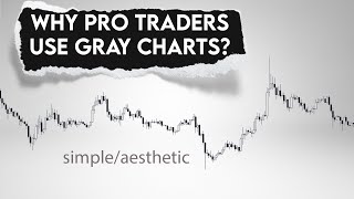 Why PRO Traders use GREY Charts? simple aesthetic settings