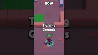 Training Ground Now Vs Then Edit👀😱 Brawl Stars Sneak Peeks #shorts #brawlstars