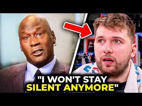 Michael Jordan's POWERFUL Words Left  Luka Doncic SPEECHLESS