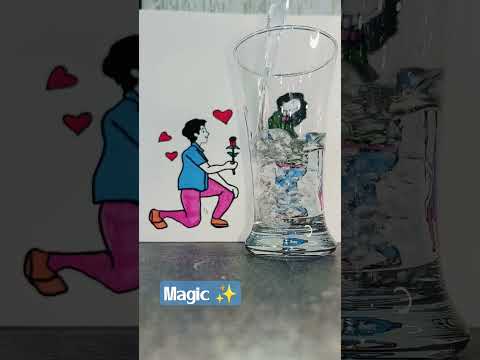 Physics vala Art 😍 ✨.          #beautiful #magic #canvas #glass #shorts #trending #viral #youtube