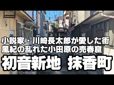 小説家・川崎長太郎が愛した小田原にあった遊郭「初音新地」と私娼窟「抹香町」