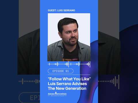 How To Choose RIght Path In Your Career: Luis Serrano Advises The Younger Generation #careergrowth