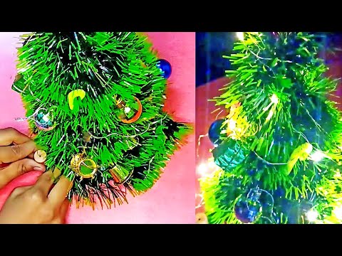 How to Make a DIY Christmas Tree? Xmas Tree Making at Home | How to Make a 3d Christmas Tree? Craft