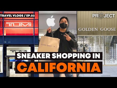 Sneaker Shopping + Apple Store Visit in San Jose, California!  (Golden Goose!)