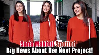 Sana Makbul Spotted for a Meeting on Exciting New Project! #SanaMakbul #NewProject #CelebrityNews